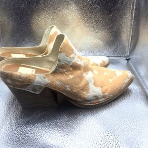 Dolce Vita Lindsy Heeled Mule size 9.5 med foot